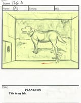 Plankton&#039;s Lab Storyboard