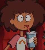 Anne sips