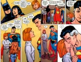 Superman kisses Lana Lang, age 14