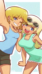loud_sisters__lori_leni__by_mikeinel_dba79kh