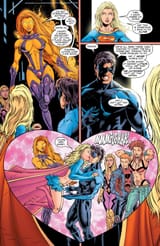 kara about to start another kryptonian-tamaranean conflict