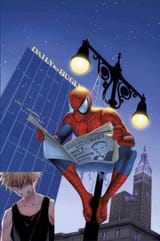 Spider-Man and Bakugo interaction
