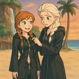 20250723_0017_Anna and Elsa on Destiny Islands_simple_compose_01k0tqyehffha8nc4vv6q1qeh5