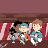 the throuple gets ice cream