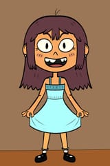 Lily in a dress