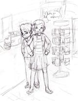 Coraline Jones Norman Babcock Mystery Shack comic by sadlittleghosts