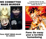 mha hyprocrisy