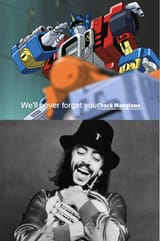 Optimus Salutes Chuck Mangione