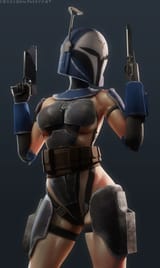 [crossbowpussycat]Skimpy Bo-Katan (1)