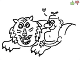 Giant Realistic Flying Tiger