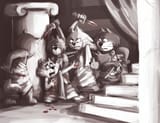 109852 - artist_midydoof benny_the_ball brain choo-choo fancy-fancy julius_caesar parody spook top_cat