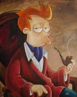 Futurama fry smoke