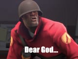 soldier dear god
