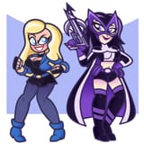 comm__black_canary_and_huntress_by_frederick_art