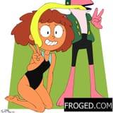 frogged