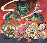 Spongebob by Jack Kirby