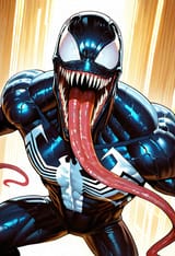 venom long ass tongue