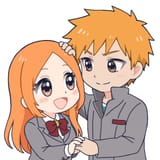 __inoue_orihime_and_kurosaki_ichigo_bleach_drawn_by_b_eaka__8a801d98338eb1337597aaac9a6f3383