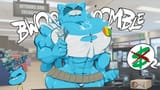 gumball_muscle_nicole