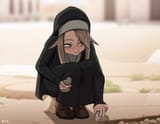 sister_hildegard_collecting_rocks