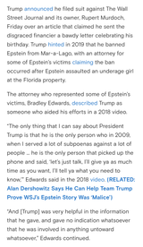 trump epstein lawsuit
