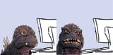 Godzilla screen glare