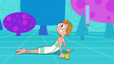 Candace in only a towel on low health and knocked over