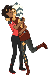 mariner and ahsoka make out