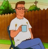 Hank falling down