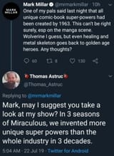 Thomas being delulu 