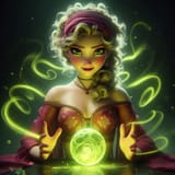 AI Crystal Ball Gypsy Elsa (17)