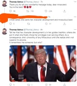 Chloe is Trump