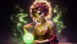 AI Crystal Ball Gypsy Elsa (79)
