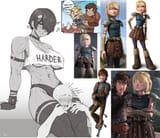 astrid hiccup harder please