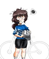 Darla - helmet hair