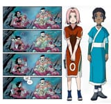 katara sakura eating