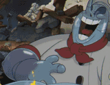 Laughing saltbaker