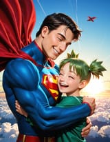superman and yotsuba