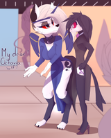 loona and octavia dressed as pones