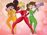 117114 - artist_slemka cosplay crossovers fairly_oddparents johnny_test johnny_test_(series) marco_diaz rule_63 star_vs._the_forces_of_evil timantha_turner timmy_turner totally_spies
