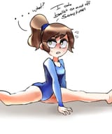 Darla ballet warmup