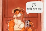 pose for me