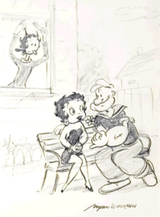 Popeye and Betty Boop Relationship