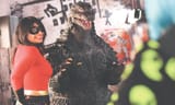 godzilla and a slut