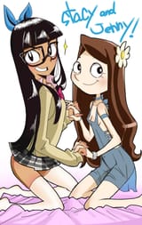 phineas_and_ferb_stacy_jenny_by_zukicure5gogo-d5gjz4k
