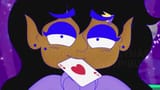 card in mouth