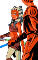 Ahsoka and Anakin (yorolleyhoo)