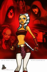 Ahsoka Tano - SWCV Print (grantgoboom)