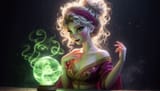 AI Crystal Ball Gypsy Elsa (144)