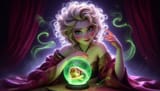 AI Crystal Ball Gypsy Elsa (207)